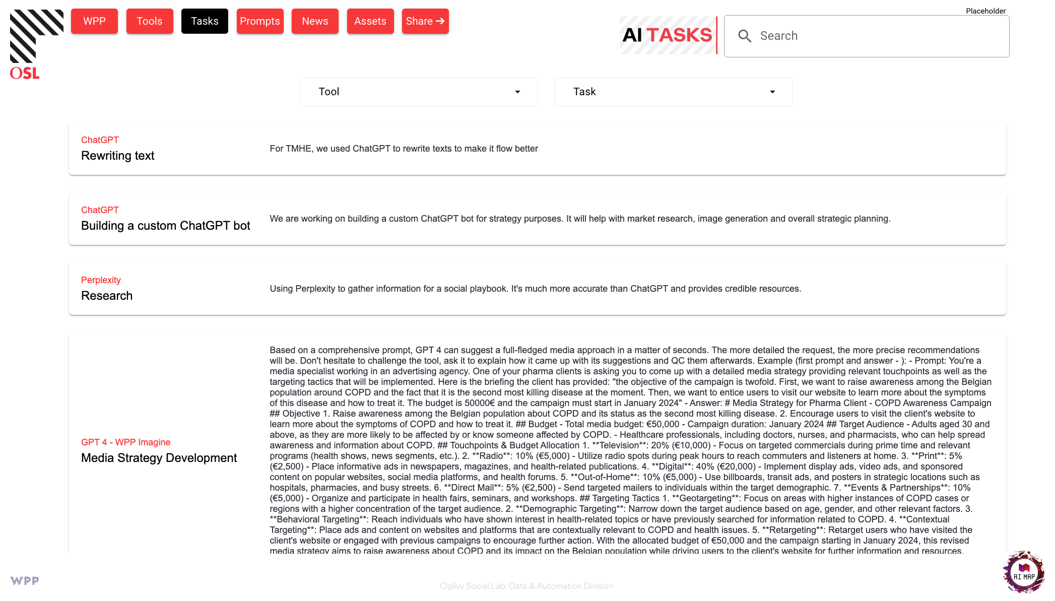 AI MAP Platform - Slide 2